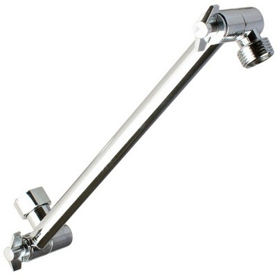 SS adjustable Shower arm  and flange extension brass material for bathroom