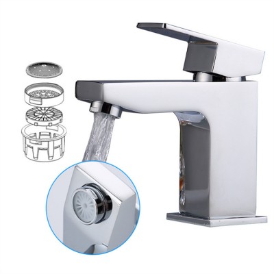 Bathroom sink faucet bathroom stainless steel waterfall